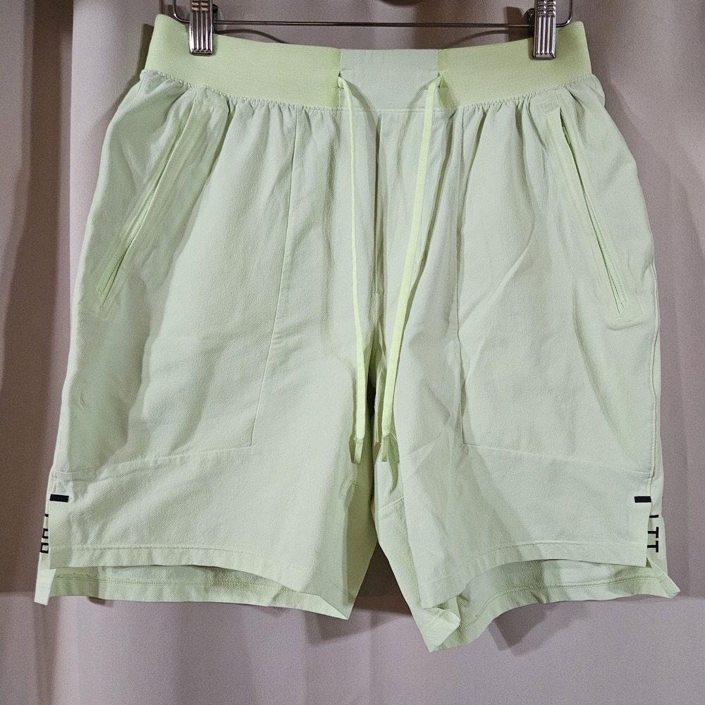 Lululemon License to Train Short 7" Linerless Mens  Size S LM7APYS Faded Zap Gym